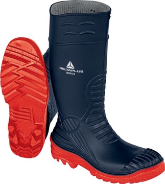 KALOSZE WYSOKIE BEZPIECZNE Z PVC - S5 SRC roz. 40