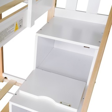 Кровать деревянная детская HOME 90x200см 2x каркаса