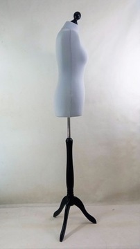 Manekin krawiecki 36 S/M Szary stojak czarny