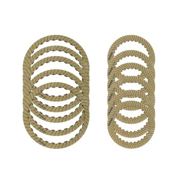 Zestaw Tarcz 0B5.FRK01 Sprzęgła, 11 sztuk- Płyty Cierne 208,5 mm i 149,1 mm