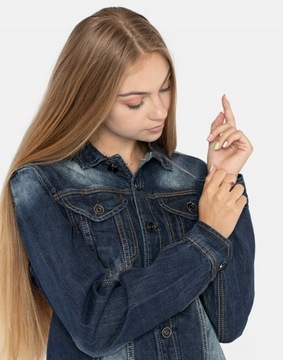 Kurtka Katana Bluza Jeansowa Damska 1111 Jeans XL