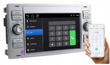 Автомобильное радио Ford Mondeo Mk4 Focus Mk2 Mk3 Galaxy S-Max GPS Android