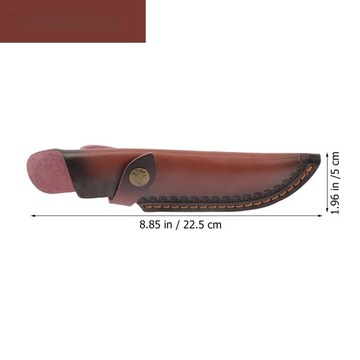 NÓŻ RZEŹNICZY NOŻE OSŁONA KRAWĘDZI KAWA 22,5X5CM