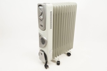 РЕБРИЦОВЫЙ МАСЛЯНЫЙ РАДИАТОР HB OFR2901T 2900W СЕРЫЙ