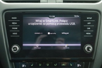 Skoda Octavia III Liftback Facelifting 1.4 TSI 150KM 2017 Skoda Octavia 1.4 TSI, Salon Polska, zdjęcie 15