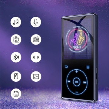 ODTWARZACZ MP3 PRZENOŚNY 32GB BLUETOOTH 5.0 ODTWARZACZ MUZYKI HIFI RADIO