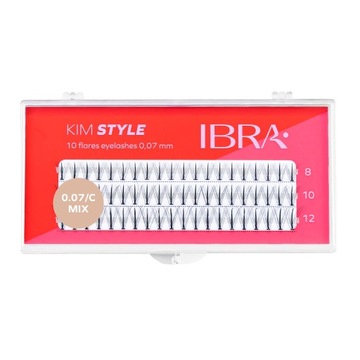 Kępki rzęs Kim Style MIX IBRA Makeup