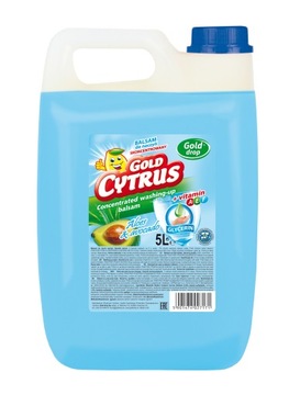 Płyn do mycia naczyń Gold Cytrus 5l Balsam