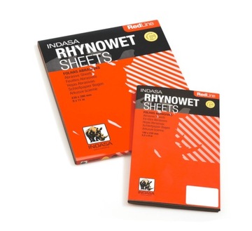 Бумага INDASA Red-Line Rhynowet 600 на водной основе