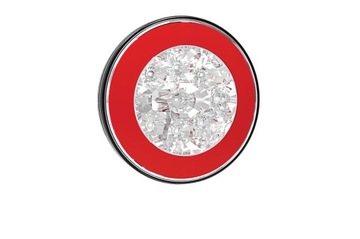Lampa LED cofania 2 funkcje okrągła (FT112)