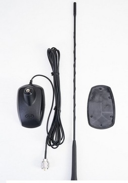 КОМПЛЕКТ РАДИО CB M-TECH LEGEND I + ДОПОЛНИТЕЛЬНАЯ МАГНИТНАЯ АНТЕННА 48 45 см + ВИЛКА