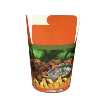 Opakowanie Döner Kebab Box 1000 ml (32 oz) | 10x 50 szt