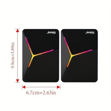 Динамические USB-стереодинамики для ПК: усиленные басы, легкая громкость, красочные цвета