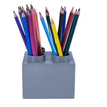 Organizer pojemnik przybornik kredki klocek LEGO