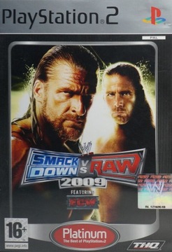 SMACKDOWN VS RAW 2009 PS2
