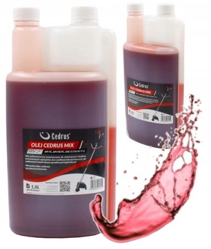 2x1L OLEJ DO MIESZANKI PALIWA SILNIKÓW DWUSUWOWYCH AXENOL CZERWONY