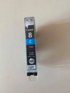 CANON WKŁAD TUSZ 8C CLI-8C CYAN ORYGINAŁ PUSTY