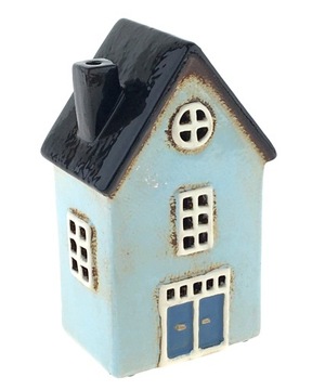 DOMEK CERAMICZNY LAMPION ŚWIECZNIK SKANDYNAWSKI DESIGN IB LAURSEN