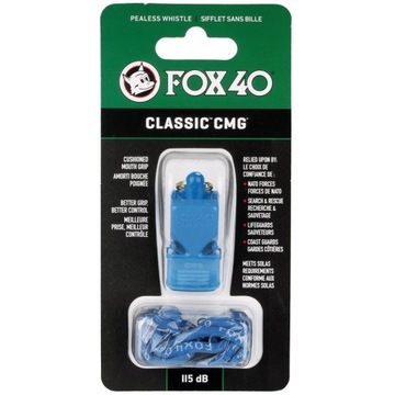 Свисток Fox 40 CMG Safety Classic - 115 ДБ, СИНИЙ
