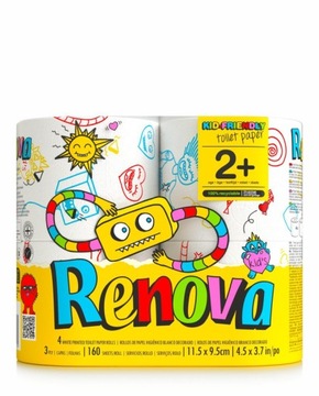 Papier toaletowy Renova Kids 4R