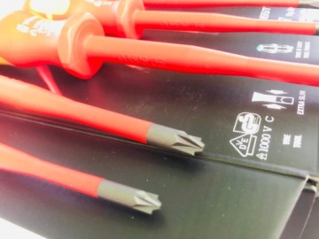 WERA Изолированные отвертки 7 штук Тонкие