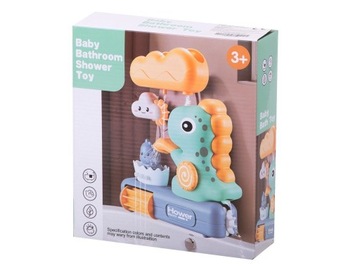 ИГРУШКА ДЛЯ ВАННЫ ДИНОЗАВРА С ВОДНОЙ КАТУШКОЙ