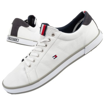 Tommy Hilfiger trampki męskie Harlow 1D biały rozmiar 45