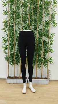 Жен. Колготки с высокой талией Cactus Черный / 2XL-3XL