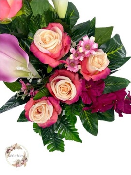 НАБОР РАШ, ИСКУССТВЕННЫЕ ЦВЕТЫ, НА МОГИЛУ, КЛАДБИЩЕ