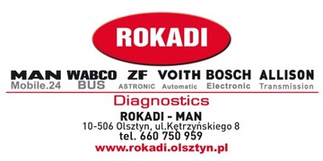 Модуляторы клапанов задний и передний MAN TGA EBS 2.2-0486204012 и 2.3-0486204017/024