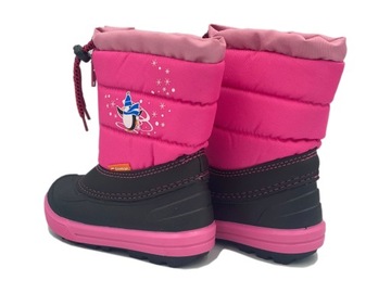 Зимние ботинки Demar KENNY, натуральная шерсть! розовый. 22/23Б