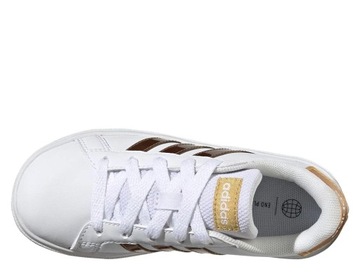 Buty damskie młodzieżowe sportowe białe adidas GRAND COURT 2.0 GY2578 40