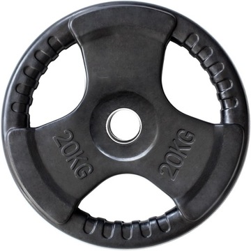 HMS TALERZ Olimpijski OGUMOWANY SOLIDNY 20kg