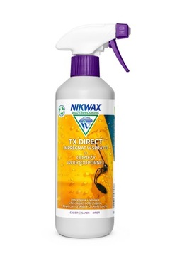 Impregnat do odzieży wodoodpornej Nikwax TX Direct Spray-On 500 ml