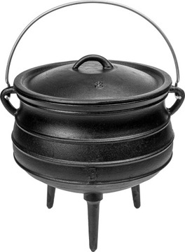 ОХОТНИЧИЙ КАУДЕЛЬ 100% ЧУГУН ОГНЕННЫЙ ГОРШОК 7Л