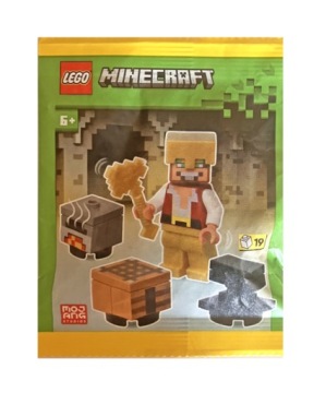 Zestaw LEGO Minecraft Minifigure Polybag -Hunter, Crafting Table, #472506