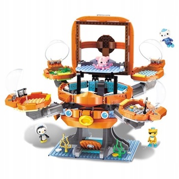 OKTONAUCI Octonauts Блоки осьминогов 698 шт.