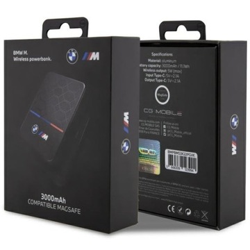 BMW PowerBank Induction MagSafe 3000 мАч 5 Вт черный