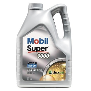 Olej MOBIL SUPER 3000 FORMULA D1 5W30 5L