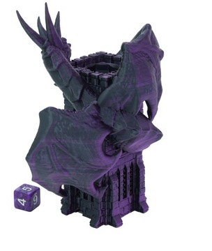 Выход Дракона на башне - маленькая башня для игры в кости - Башня для игры в кости виверны Fates End