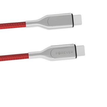 Szybki Kabel USB-C typ-C PD 3A 60W 1,5m oplot Quick Charge Power Delivery