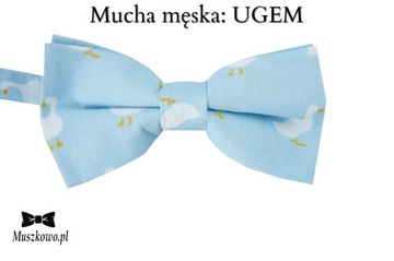 Выкройки мужских подтяжек и галстуков-бабочек НА ВЫБОР! СИНИЙ