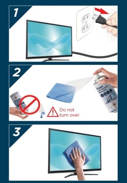 Пена для чистки электроники ЖК-монитора, 400мл, салфетка с