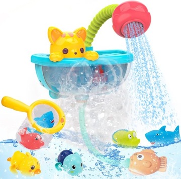 Zabawki do kąpieli zestaw do baniek bubble shower