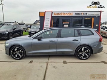 Volvo V60 II  2021 Volvo V60 2,0 B3 163KM R DESIGN alu navi kamera hak grz.fot oplacony 2.0, zdjęcie 8