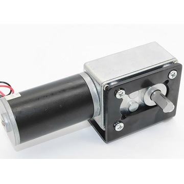 Large Worm Gear Box Motor High Speed Reduce DC 24V 16RPM