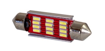 Żarówka rurka C5W C10W 41 mm CANBUS LED 12 x 4014