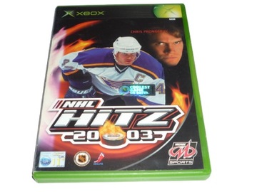XBOX NHL HITZ 2003 GRA MICROSOFT HOKEJ X BOX