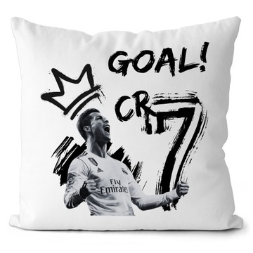 PODUSZKA CRISTIANO RONALDO PREZENT DLA PIŁKARZA PIŁKA NOŻNA JASIEK 40X40CM