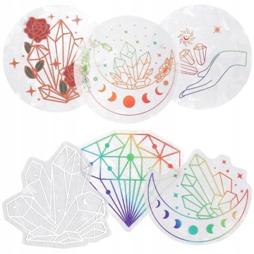 Pvc Window Cling Witraż Naklejka Pryzmat